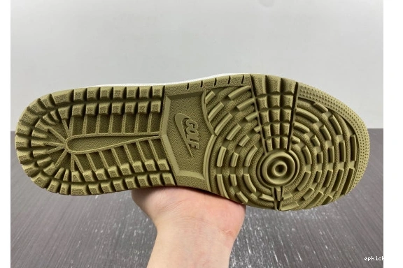Rep EP Travis Neutral Low 1 Golf Jordan Scott Retro Olive FZ3124-200 0519